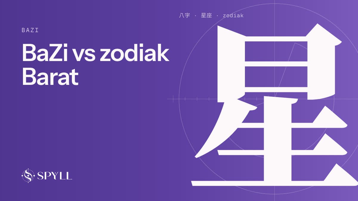 BaZi vs Zodiak Barat: Apa Bedanya dan Mana yang Lebih Akurat?