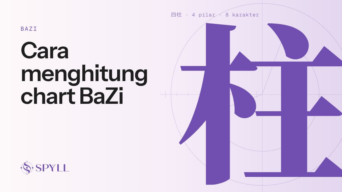 Cara Menghitung Chart BaZi dari Tanggal Lahir: Panduan Logika & Kalender