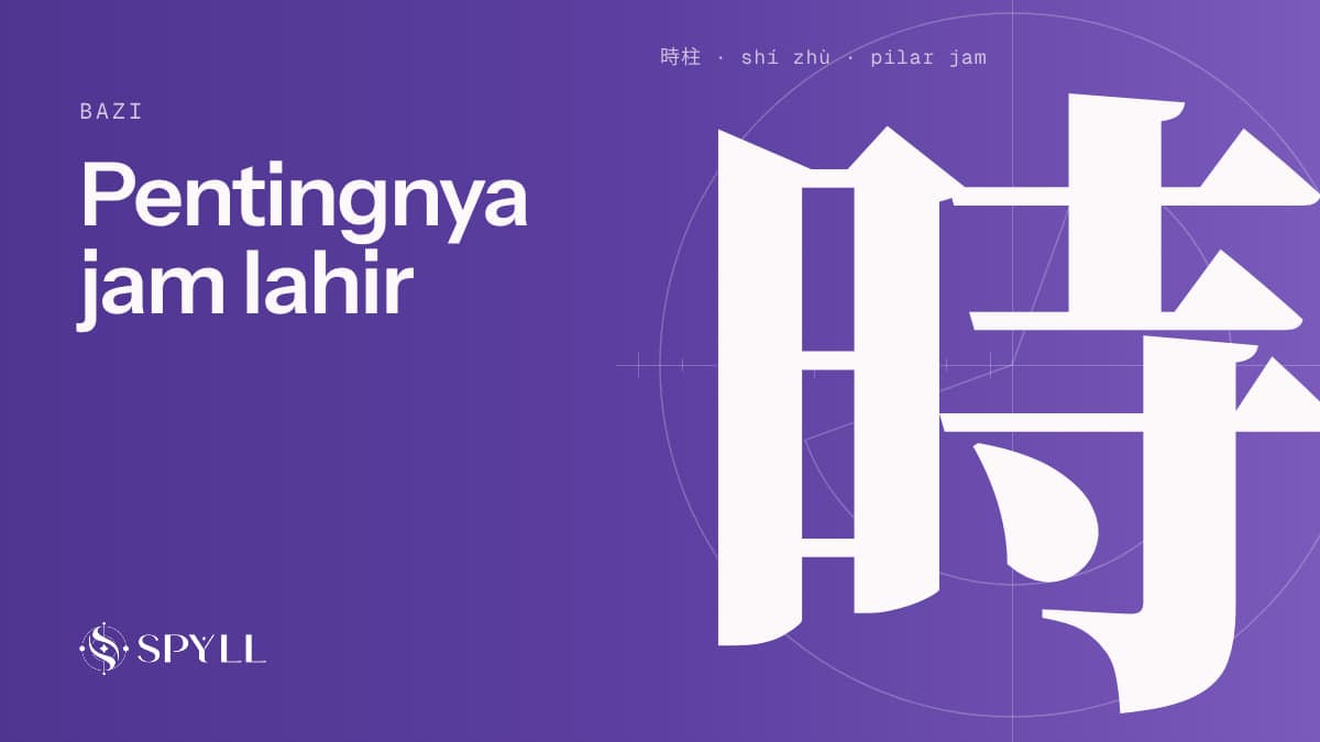 Pentingnya Jam Lahir di BaZi: Pilar Rahasia Ambisi dan Alam Bawah Sadar