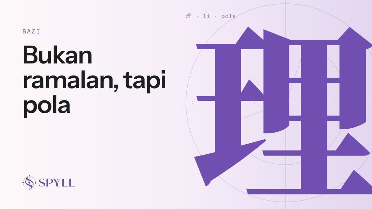 Kenapa Bazi Bukan Ramalan Nasib, Melainkan Sains Pattern Recognition